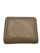 MARC JACOBS Women's Leather Bifold Wallet BEG S101L01SP21