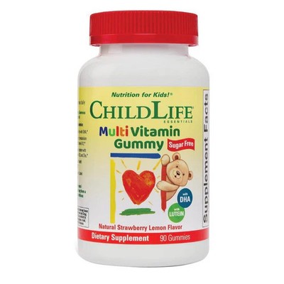 Multi Vitamin Gummy For Kids Strawberry Lemon 90 Count