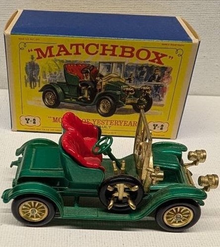 Lesney Matchbox Models of Yesteryear Y-2 1911 Renault, Original Box - Picture 1 of 4