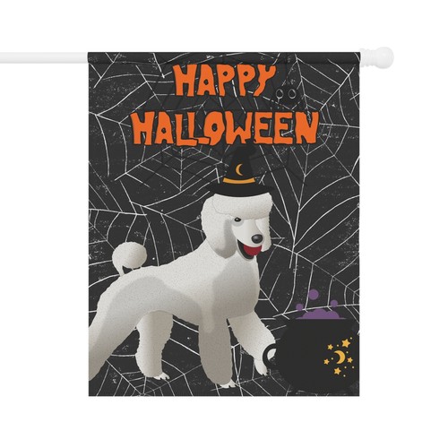 Halloween Pudel Garten & Haus Flagge - 2 Größen - tolles Geschenk für Pudelbesitzer! - Bild 2 von 11