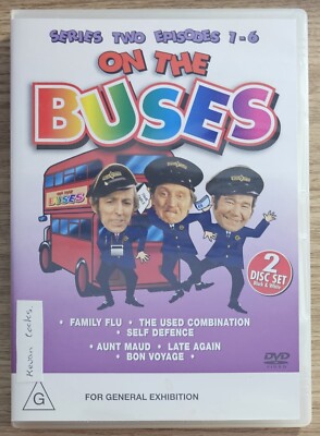   On the Buses: Series Two, Episodes 1-6   DVD   Region 4   PAL   FREE postage!!