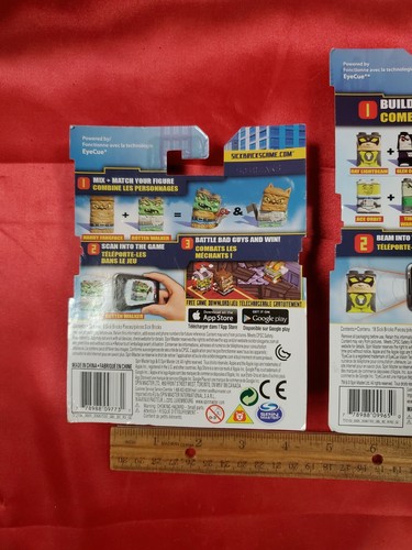 Sick Bricks Spin Master - 2 Sets - Harry Fangface , Glen Gothly - Picture 5 of 5