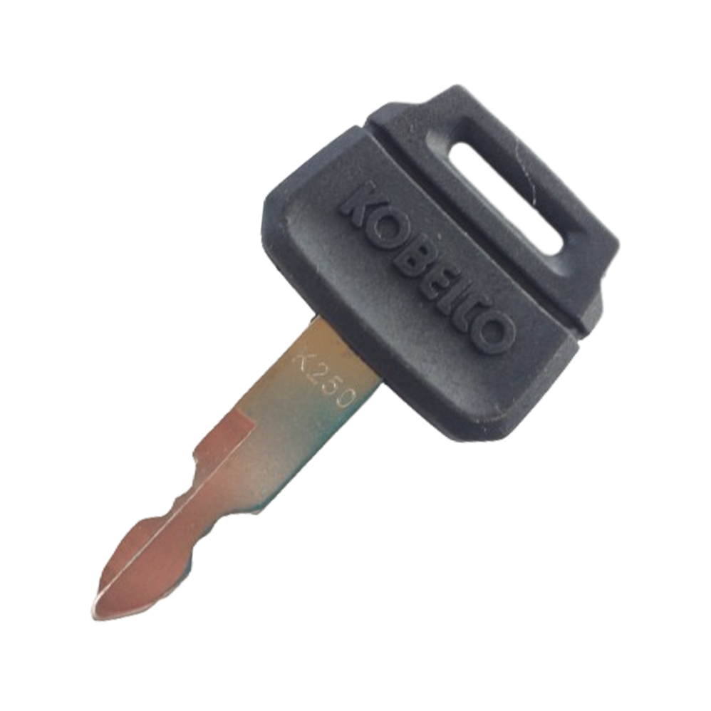 Kobelco Excavator and Heavy Equipment Key with OEM Logo K250 fits