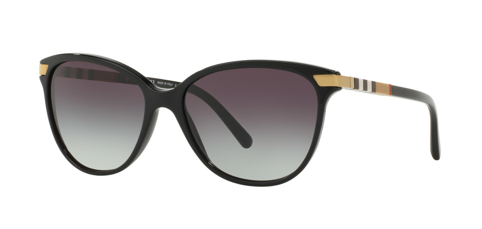 Burberry REGENT COLLECTION BE 4216 Black/Grey Shaded (3001/8G) Sunglasses