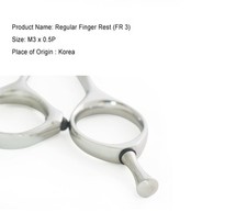 1 Hair Scissors Finger Tang Scissor Parts Finger Rest 3.0mm 0.12in Part Only