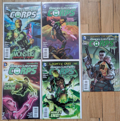 Green Lantern Corps #21 - 25 (DC Comics 2013) New 52 John Stewart