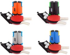 Instant Table Tennis Set, Portable Turn Table w/Ping Pong Net,2 Rackets 3 Balls