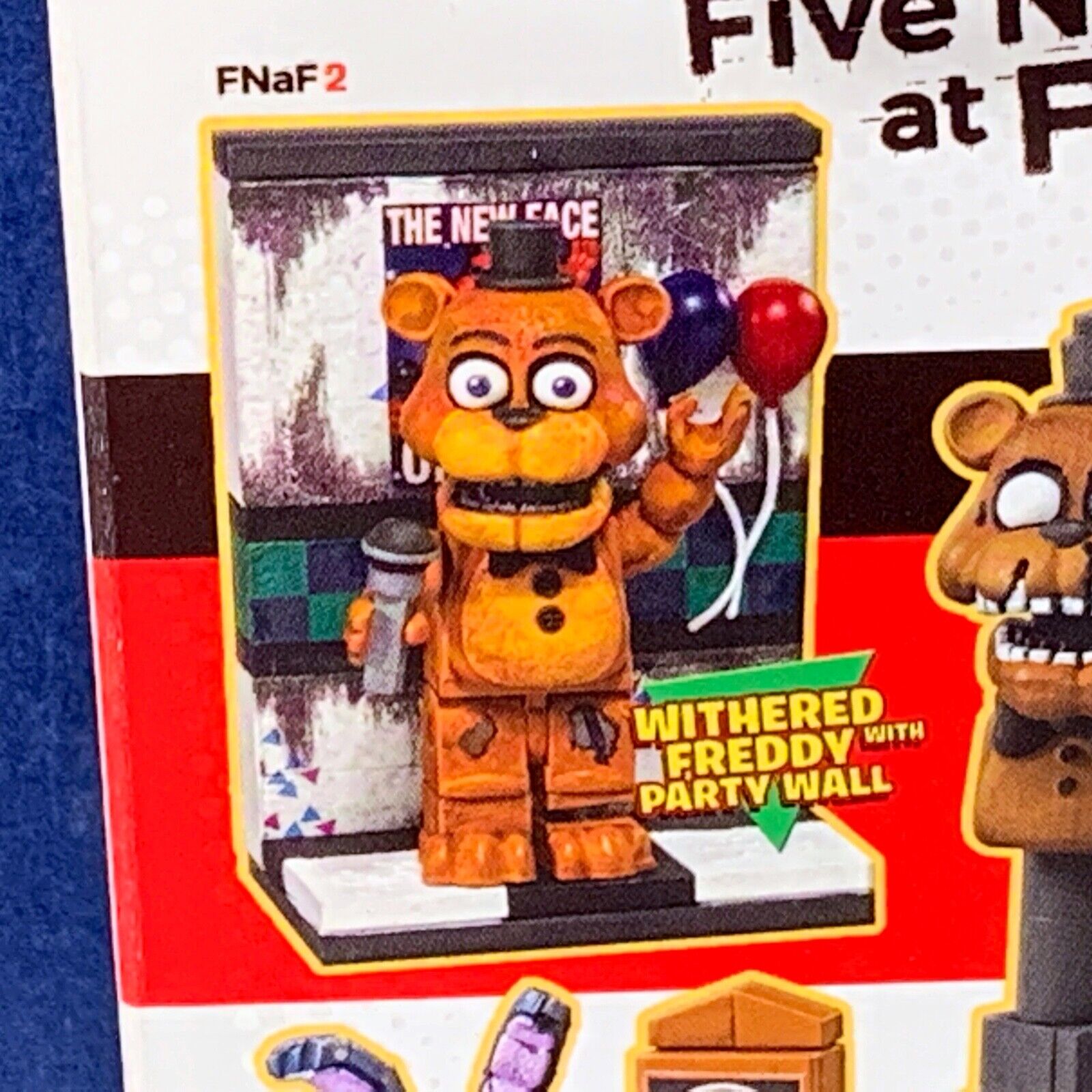 McFarlane Five Nights At Freddy's Party Wall With Withered Freddy