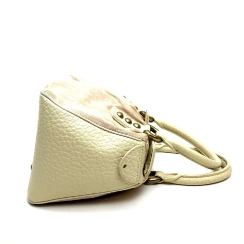 LOUIS VUITTON Monogram Mini-Lin Trapeze PM Hand Bag Cotton linen/Leather M40062 - Picture 4 of 12