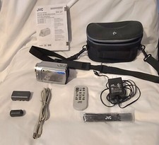 JVC Everio GZ-MG365BU 60GB HDD Video Camcorder w/ Charger  Battery - TESTED 
