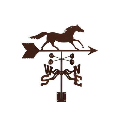 EZ Vane: HEAVY DUTY Steel Horse Running Weathervane - Picture 7 of 9