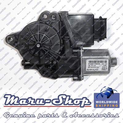 Power Window Motor FR/LH for 13~18 Hyundai Santa Fe Sport-w/AutoUp/Down,Safety/W
