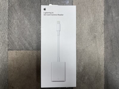 Offizieller Apple A1595 Lightning auf SD Karten Kamera Leser für iPhone iPad Pro Air