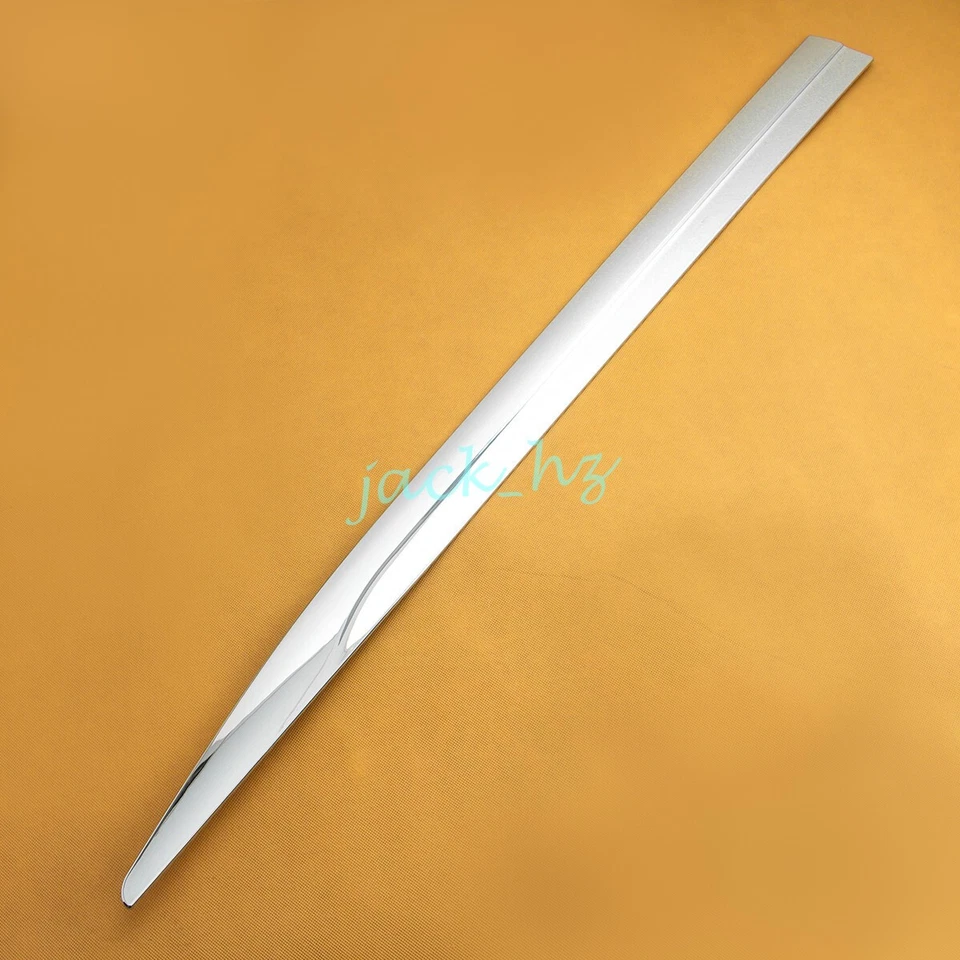 Para Mitsubishi Pajero Montero Sport 2016+ 3 puertas cromadas carrocería moldura lateral cubierta Foto 3 de 4