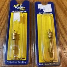 2 Tetra Gun ProSmith Gun Cleaning .40 .42 Cal. Brass Jag 8-32 Thread