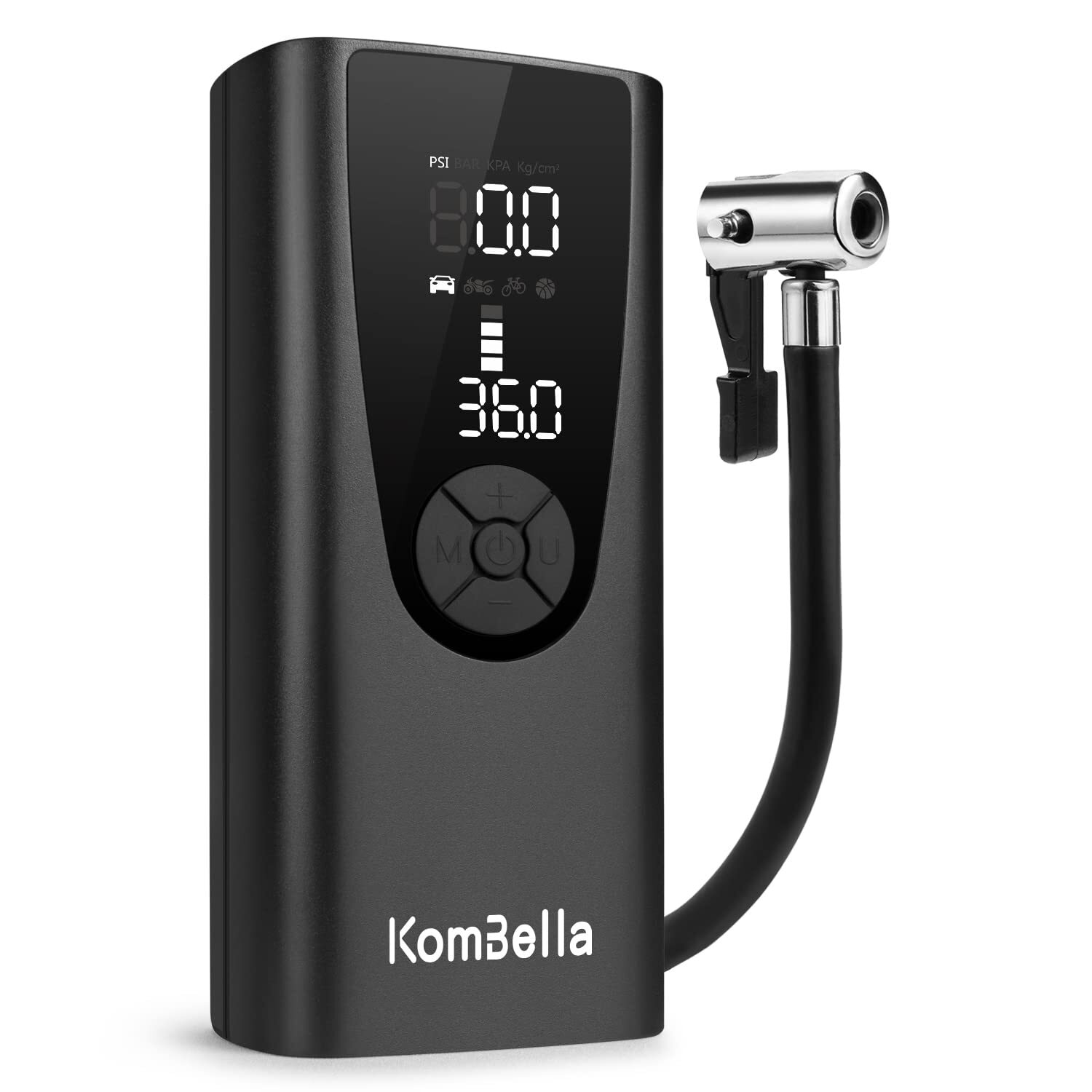 Tire Inflator Portable Air Compressor, 150PSI Air Pump for Car Tires, 6000mAh