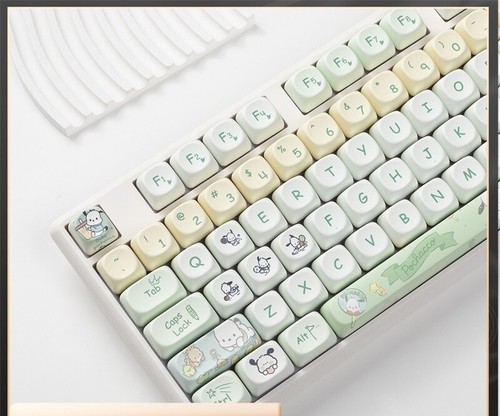 Cute Pochacco Theme Keycaps PBT MOA Height For Cherry MX keyboard - Picture 5 of 6