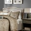 madison park queen upholstery headboard with natural finish mp116-0353