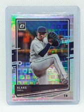 Blake Snell 2020 Donruss Optic Baseball FOTL Silver Pandora 05/99 Tampa Bay Rays