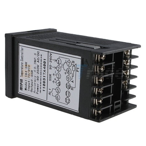 12V DC Digital F/C PID Temperature Controller Thermostat TA4E-SNR+ 2M K Sensor - Picture 2 of 6