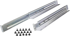 4POSTRAIL 4-Post Universal Rack Mount Rail Kit, Silver