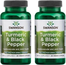 Turmeric & Black Pepper - Organic Joint Health, Heart Health, Digestion, & Li...