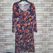 New Sunny Leigh Women's Large Dress Floral Carolyn Print Long Sleeve Outfit