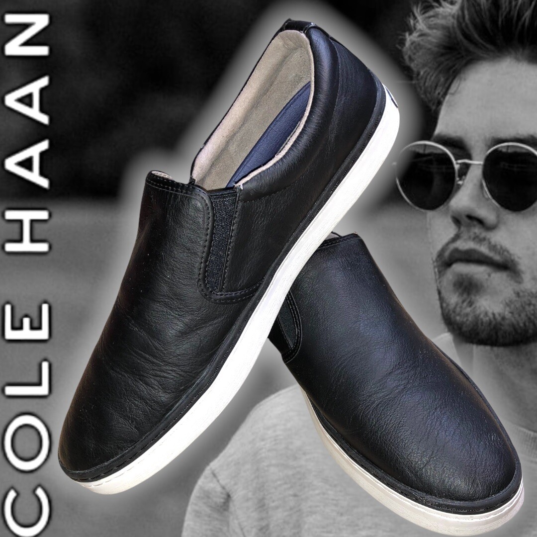 COLE HAAN Grand.OS Franklin Black Sz 12 