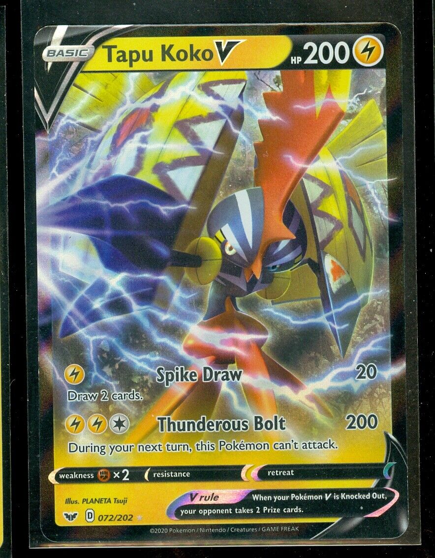 072-202 Tapu Koko V (IT) – MINT » Federicstore