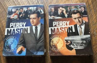 Raymond Burr is Perry Mason DVD Season1 Volume 1 and 2 | eBay