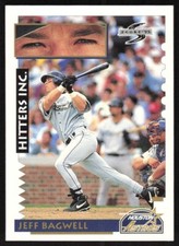 1995 Score Hitters Inc. Jeff Bagwell #554 Houston Astros