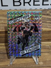 2023 Mosaic Chris Olave Center Stage Silver Mosaic Prizm New Orleans Saints
