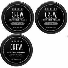 American Crew Heavy Hold Pomade 3oz- 3 pack