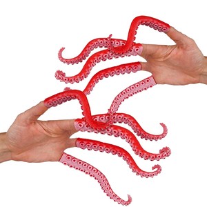 octopus tentacle finger puppet