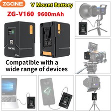 ZGCINE ZG-V160 V-Mount Battery 14.8V 9600mAh V-Lock Rechargeable Li-ion Battery