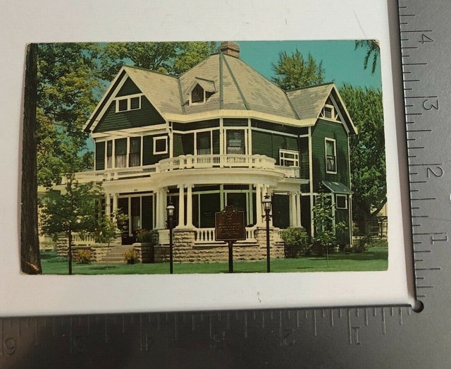 Vintage Postcard Warren G. Harding Home 380 Mt. Vernon Ave Marion Ohio