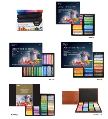 Mungyo Artists' Soft Oil Pastel 12/24/36/48/72 Colors