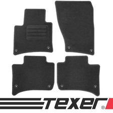 Fussmatten für VW Touareg II Bj. 2010-2017  Anthrazit / Graphit Textil Fußmatten