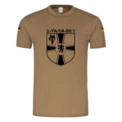 BW Tropen 2 FA-UA Btl 2 Bückeburg Feldwebelanwärter Kompanie Tropenshirt #18658
