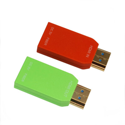 Mini 4K/60Hz HDMI2.0 over Single-Core Multimode Fiber Extender