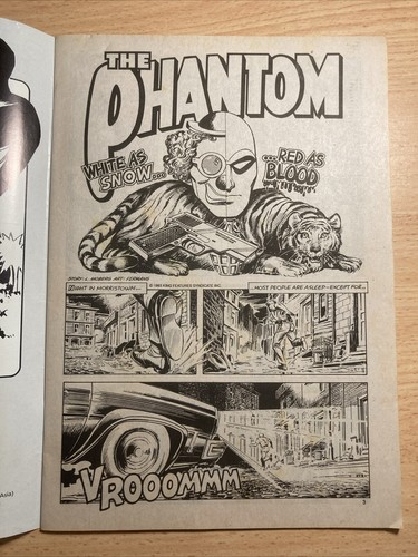 Frew Phantom Comic no. 1043 From 1993. “White as Snow - Red as Blood"  VG Cond - Picture 3 of 4