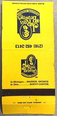 30 Strike Matchbook Cover - J Ross Browne s Whaling Station      A. Vintage