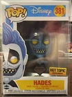 Hades #381 Diamond Glitter Hot Topic Funko POP! Disney Hercules w/ PROTECTOR