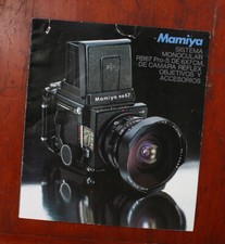 MAMIYA RB67 SALES BROCHURE, SPANISH, 1979/126821