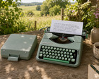 Hermes Machine À Écrire Baby Portable Typewriter  Swiss Paillard Yverdon