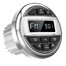 Bluetooth Marine Radio Waterproof HD LCD AM FM MP3 USB AUX Stereo Boat Receiver
