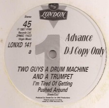 2 Men A Drum Machine And A Trumpet - I'm Tired Of Getting Pushed Around - UK ...