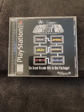 Williams Arcade's Greatest Hits (PS1 PlayStation 1, 1996) Complete w/ Manual CIB