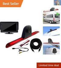 Mercedes Sprinter & VW Crafter Rear Brake Light Reversing Camera & 4.3" Monitor