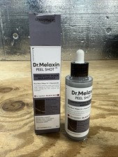 Dr.Melaxin Peel Shot Glow Black Rice Ampoule Soft Exfoliating Acid